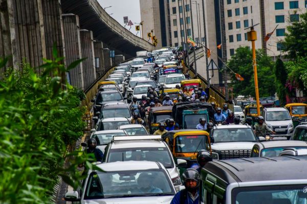 Heavy rain in jaipur 