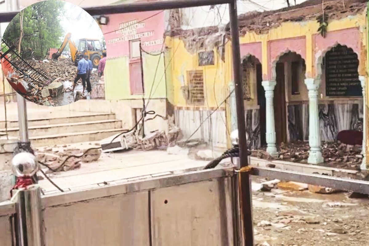 अजमेर में झमाझम बारिश: दरगाह में हुजरे की दीवार और बस स्टैंड का शेड गिरा, मलबे
में दबकर ई-रिक्शा चालक की मौत