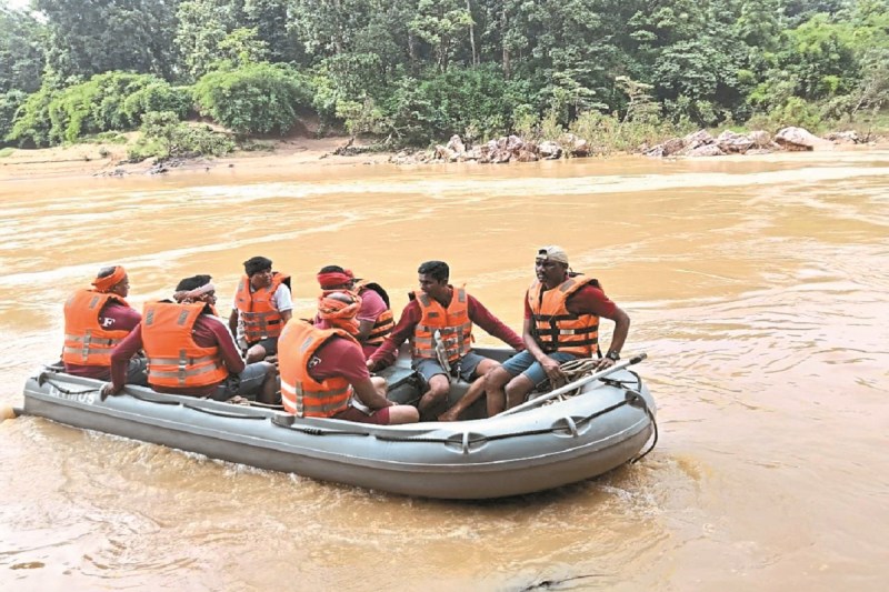 तिरिया संगम में हादसा (Photo source- Patrika)