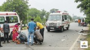 16 Kanwariyas injured in different road accidents in up