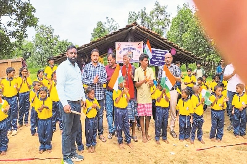 भट्टीगुड़ा में थमी बंदूक की गूंज (Photo source- Patrika)
