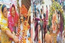 भक्ति से ओतप्रोत भूतेश्वर महादेव मंदिर से निकली पालकी यात्रा, जगह-जगह हुआ स्वागत - image