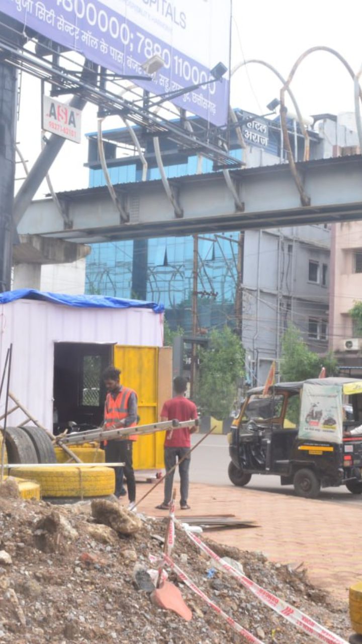 Raipur News: रायपुर के स्काईवॉक का निर्माण शुरू, 37 करोड़ की लागत से होगा पूरा