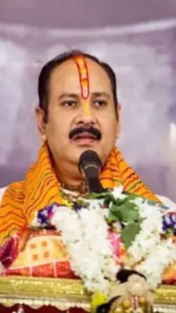 Shiv Mahapuran: भिलाई में आज से शिव महापुराण कथा, पंडाल में लगी भीड़ - image