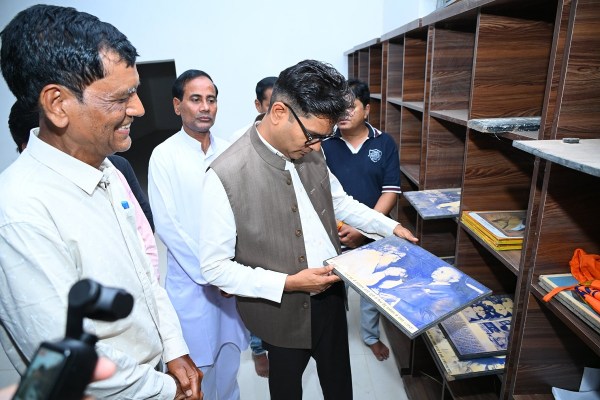 अमेरिका दौरे पर वित्त मंत्री ओपी (फोटो सोर्स- DPR)
