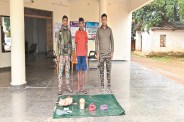 विस्फोटक सामग्री के साथ एक नक्सली गिरफ्तार (Photo source- Patrika)