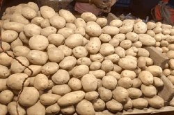 Muhana Mandi : थोक मंडी में आलू हो रहा लगातार सस्ता, भिंडी-टमाटर के भाव स्थिर - image