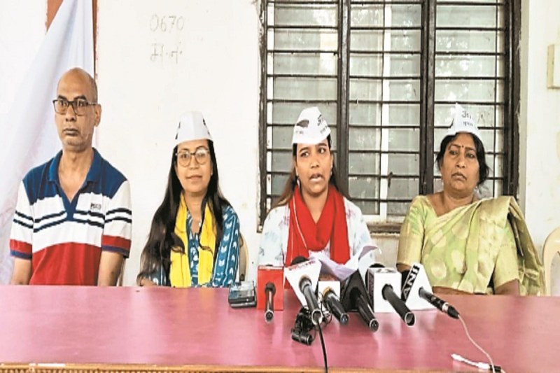 आप ने इरपागुट्टा मुठभेड़ को बताया फर्जी (Photo source- Patrika)