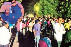 भीलवाड़ा में युवक की पीट-पीटकर हत्या, ठेले से कार की टक्कर पर भड़के लोग, आधी रात
तक थाने के बाहर हंगामा - image