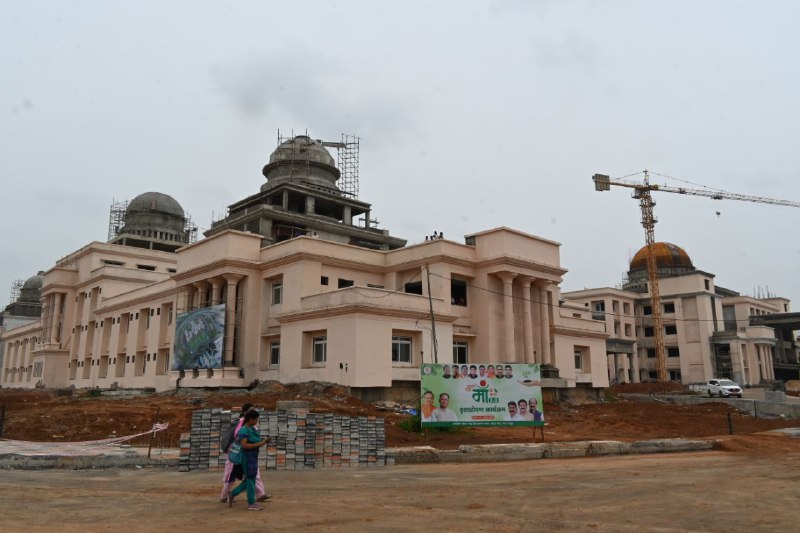 छत्तीसगढ़ विधानसभा की नई बिल्डिंग तैयारम, 1 नवंबर को होगा उद्घाटन, देखें तस्वीरें