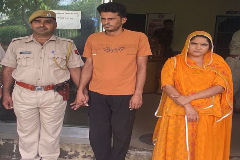 नर्सिंग टीचर की हत्या के मुख्य षड़यंत्रकारी दम्पती नागौर से गिरफ्तार