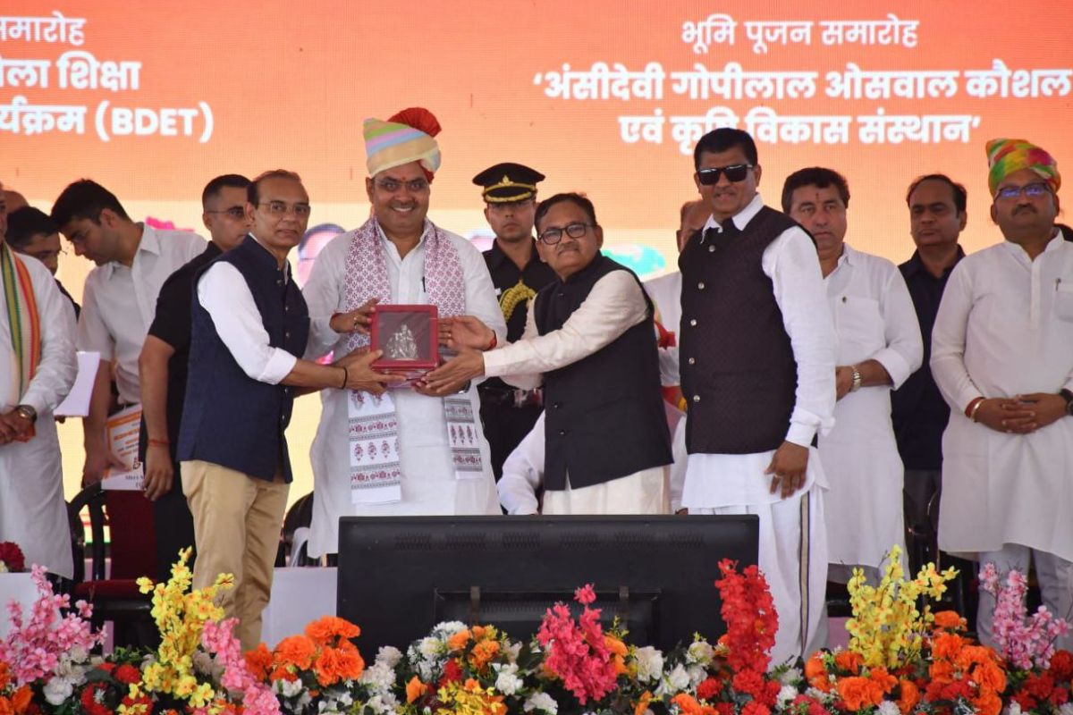 गांवों में बच्चों और युवाओं के लिए शिक्षा और रोजगार का बड़ा अभियान शुरू, सीएम
भजनलाल ने की कहीं ये बात