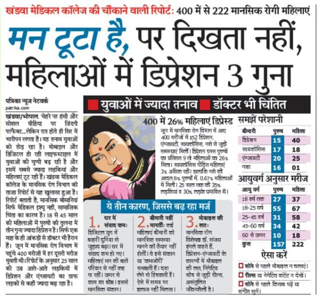 निगेटिव थाट वाले वीडियो जिंदगी के लिए खतरे की घंटे