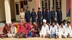 बासनपीर में छतरियों के निर्माण के दौरान बाधा व पथराव प्रकरण में 23 गिरफ्तार - image