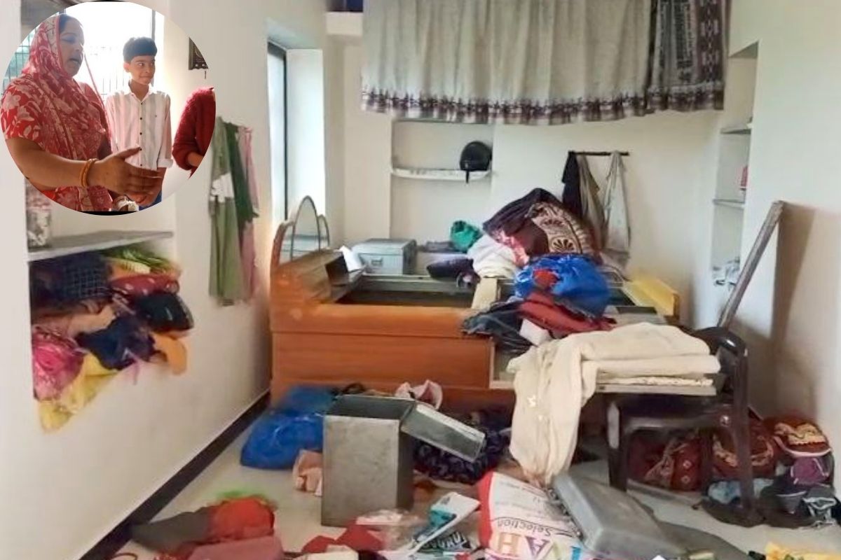 डकैतों का आतंक: उदयपुर में महिलाओं-बच्चों को बंधक बनाकर 4 घंटे लूटा घर, महिला
बोली- जिंदा बचना मुश्किल लग रहा था