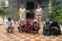 spa centre raid in sikar