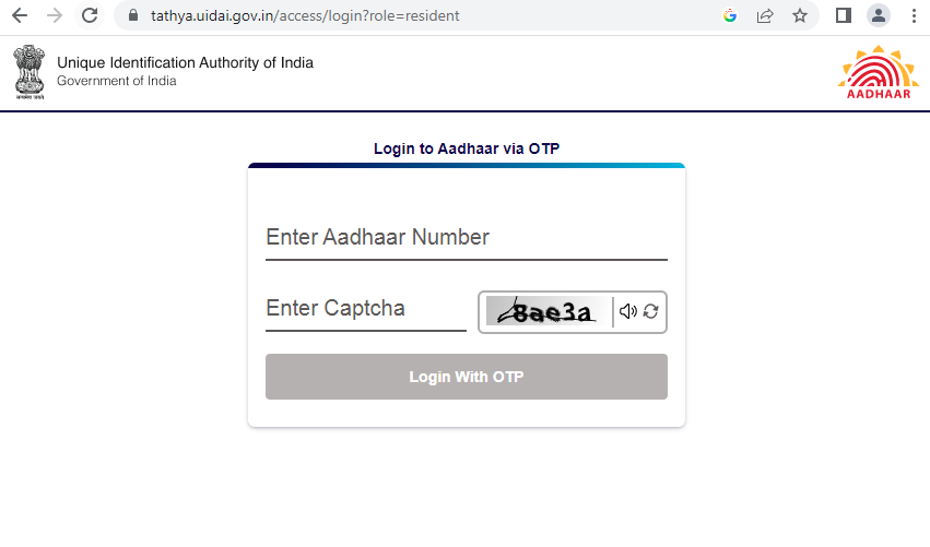 Bank Aadhar Seeding Process