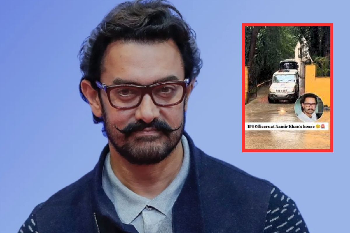 Aamir Khan Bandra House IPS Officer team Reached