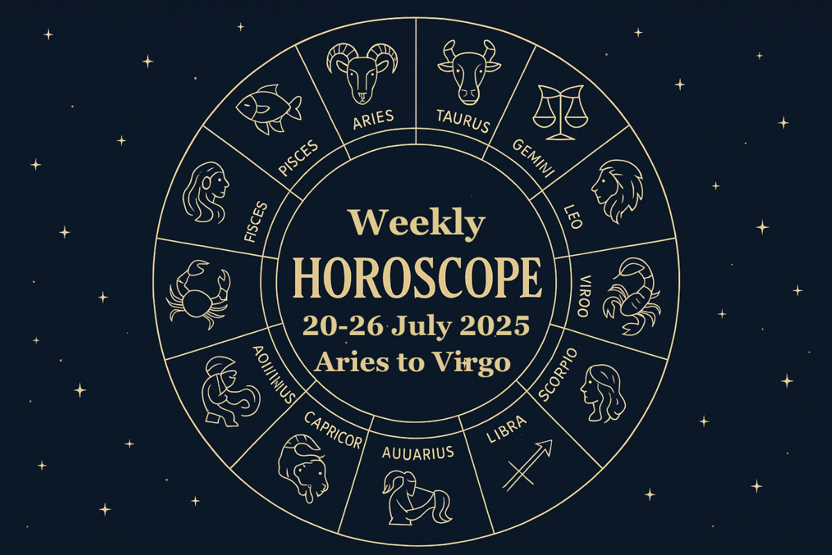 Weekly Tarot Prediction, 20-26 July 2025 for Aries to Virgo