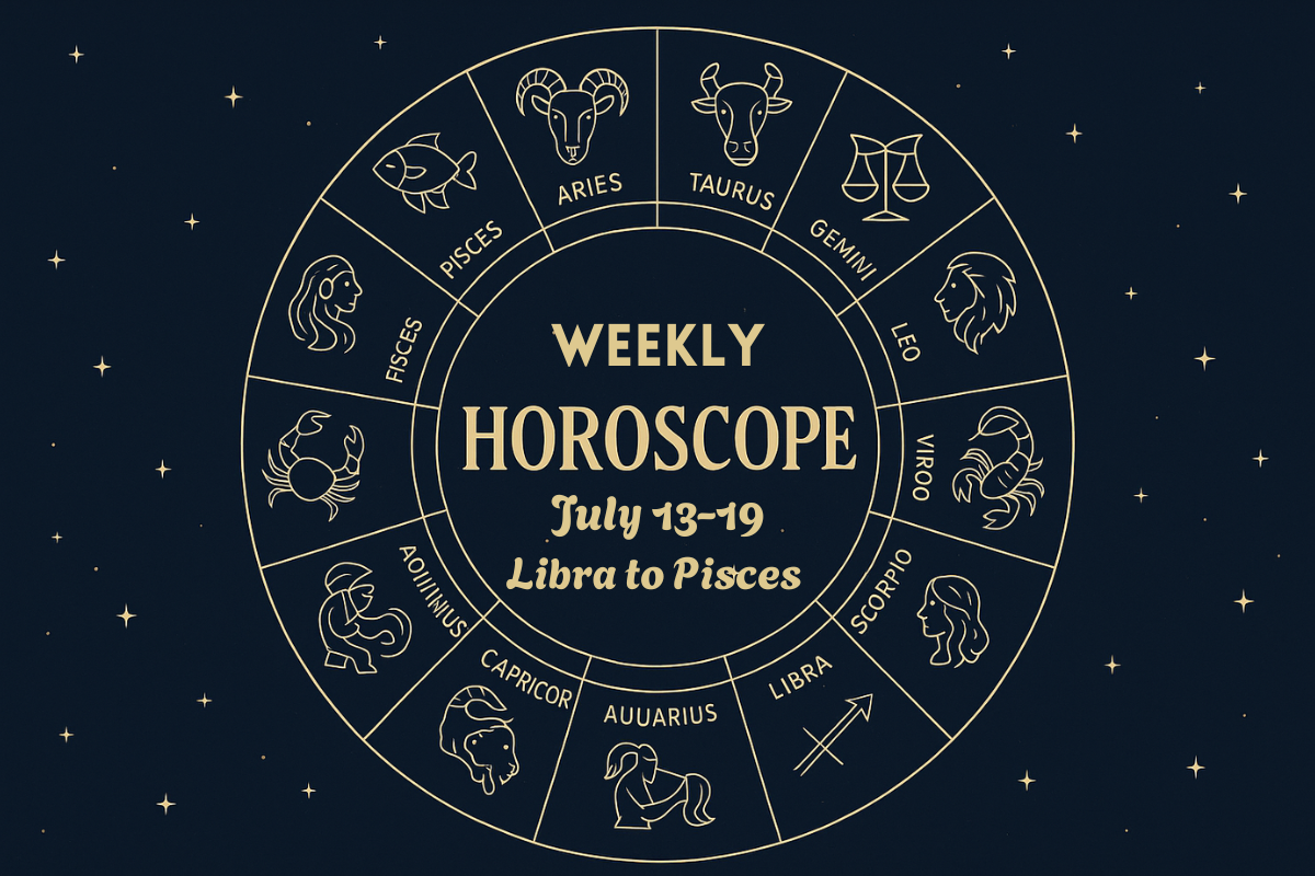 Weekly Horoscope (July 13-19): Libra to Pisces - image