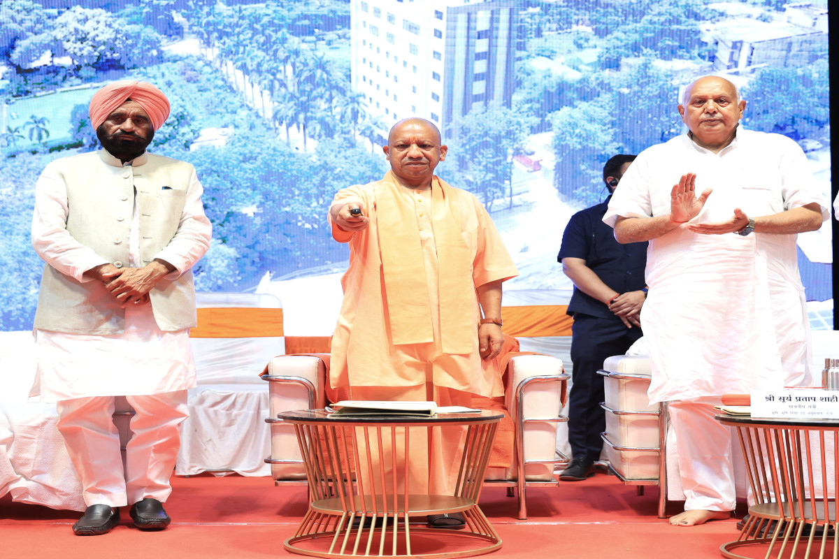 मुख्यमंत्री योगी आदित्यनाथ ने किया उद्घाटन, कृषि नवाचारों और विकास पर हुई गहन चर्चा फोटो सोर्स : Patrika