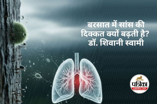 Allergy and Asthma increases in Monsoon season