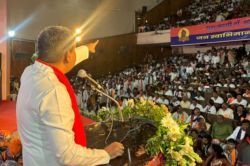 अपना दल (एस) का शक्ति प्रदर्शन: आशीष पटेल का बड़ा बयान- ‘हम डरने वाले नहीं’” - image