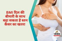 BMI Increase Cancer Risk : हार्ट डिजीज वाली महिलाओं में कैंसर का खतरा बढ़ा सकता
है BMI : WHO - image