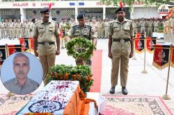 Rajasthan: पंजाब में शहीद BSF जवान डालूराम डूडी का हुआ अंतिम संस्कार, श्मशान घाट
पर उमड़ी लोगों की भीड़ - image
