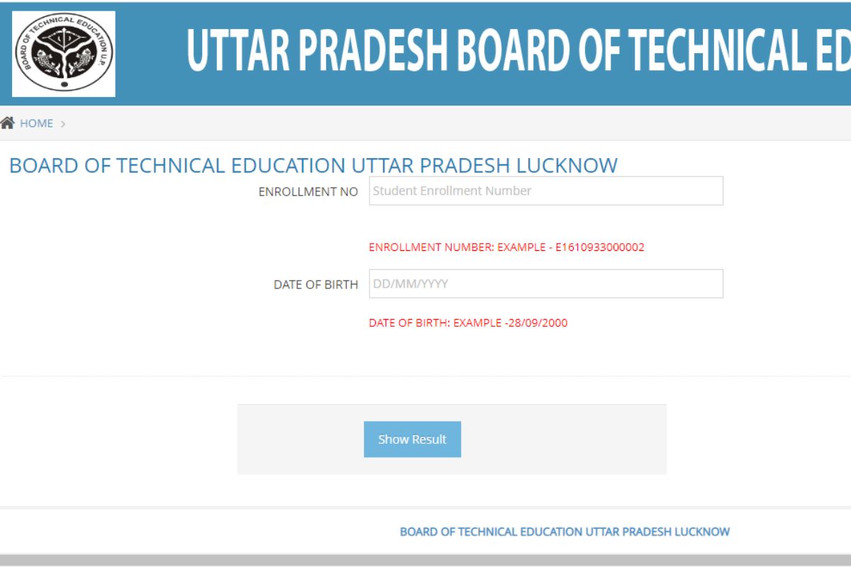 BTEUP Result 2025: सीधे इस लिंक से चेक करें बोर्ड ऑफ टेक्निकल एजुकेशन इभेन
सेमस्टर रिजल्ट