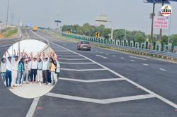 Bandikui-Jaipur Expressway: ट्रायल शुरू होते ही उठने लगे विरोध के सुर, ग्रामीणों
ने दी आंदोलन की चेतावनी, जानें क्यों - image