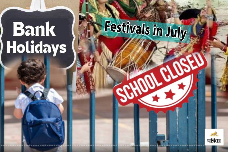 Bank and School Holidays in July 2025 Festivals List
