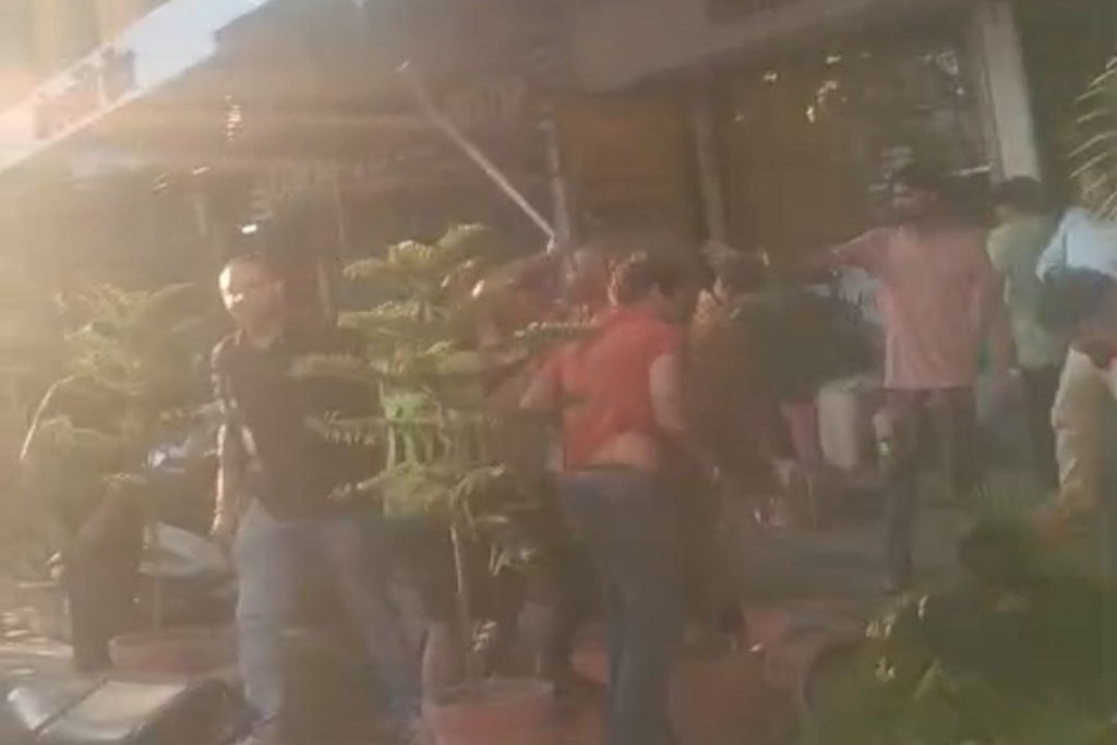 Hotel owner beaten