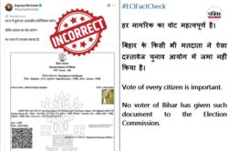 Fact Check: क्या बिहार में बना है डॉग का वोटर कार्ड? चुनाव आयोग ने बता दी सच्चाई - image