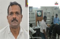 ACB arrested Tehsildar clerk: एसीबी ने तहसीलदार ऑफिस के बाबू 25 हजार रुपए की
रिश्वत लेते किया गिरफ्तार - image