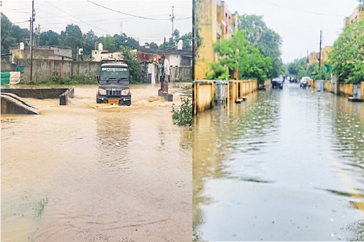 CG Heavy Rain: कोरबा में मूसलाधार बारिश से बाढ़ के हालात, 100 से अधिक मकान डूबे,
कालोनियों में घुसा पानी