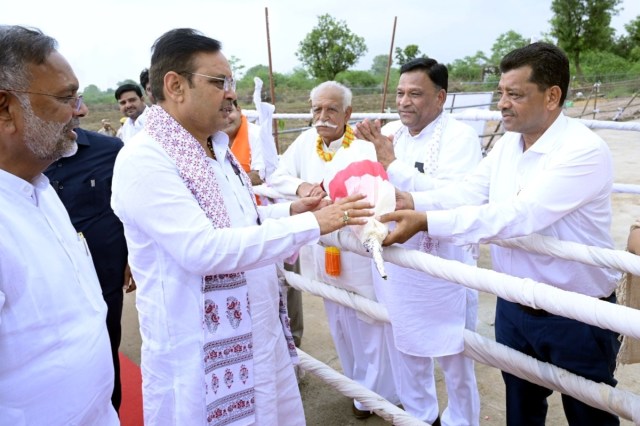 CM Bhajanlal Sangod Visit