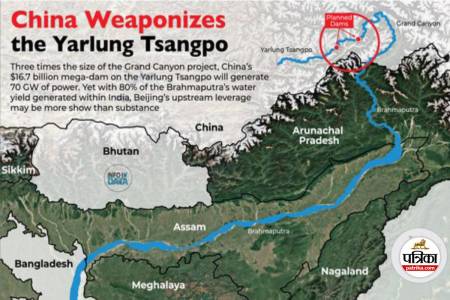 China Brahmaputra Mega Dam vs India Water Control