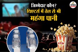 थिएटर्स में तेल से भी महंगा पानी? स्नैक्स-पॉपकॉर्न और कोल्ड ड्रिंक्स की बेहिसाब
कीमतें - image