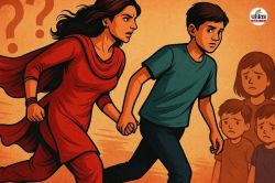 इस प्यार को क्या नाम दूं! 14 साल के नाबालिग प्रेमी के साथ फरार हो गई 3 बच्चों की
मां - image