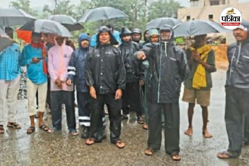 किसानों ने किया चक्काजाम (Photo source- Patrika)