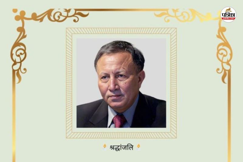 छत्तीसगढ़ के पूर्व राज्यपाल शेखर दत्त का निधन (फोटो सोर्स- X हैंडल)