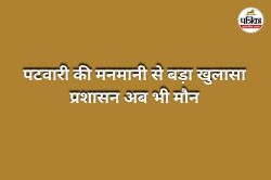 पटवारी की कारगुजारियों से तहलका… फर्जी नामांतरण से लेकर शासकीय भूमि में हेराफेरी
तक लगे गंभीर आरोप - image