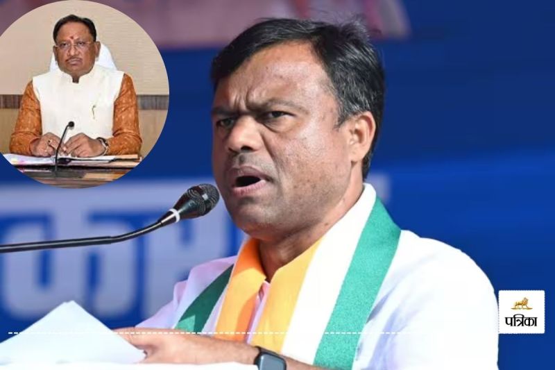 CM साय नहीं चाहती किसान धान पैदा करें(photo-patrika)