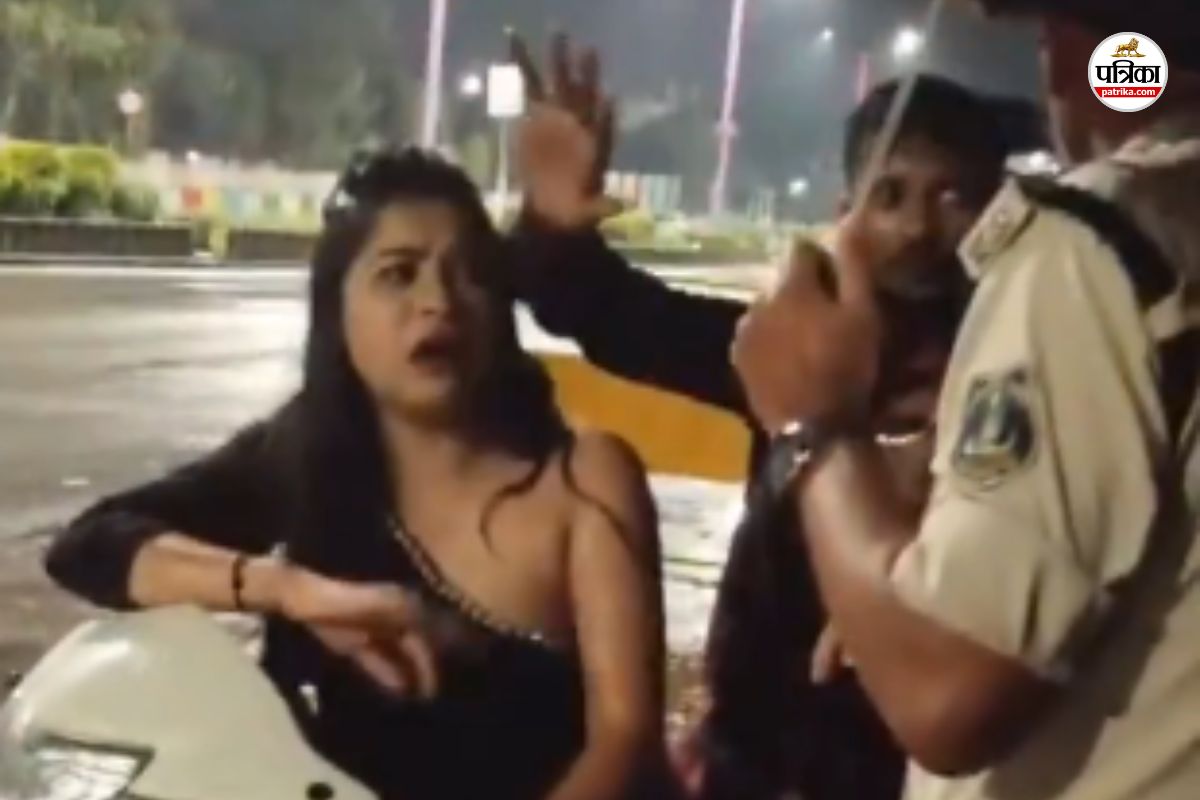 मेरे पति को ये मार देंगे तब मैं मुकदमा कराउंगी…. नशे में धुत युवती ने पुलिसवाले
से जमकर की बहस, VIDEO वायरल