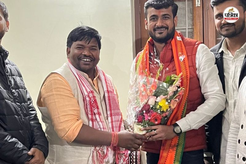 भाजयुमो अध्यक्ष रवि भगत को कारण बताओ नोटिस (फोटो सोर्स - X हैंडल)