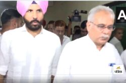 Raipur Court: शराब घोटाले में बेटे की पेशी पर रायपुर कोर्ट पहुंचे भूपेश बघेल,
देखें Video… - image