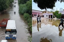 Rajasthan Monsoon: अलवर में 4 घंटे तक मूसलाधार बारिश, सड़कें जलमग्न, प्रशासन के
दावों की खुली पोल - image