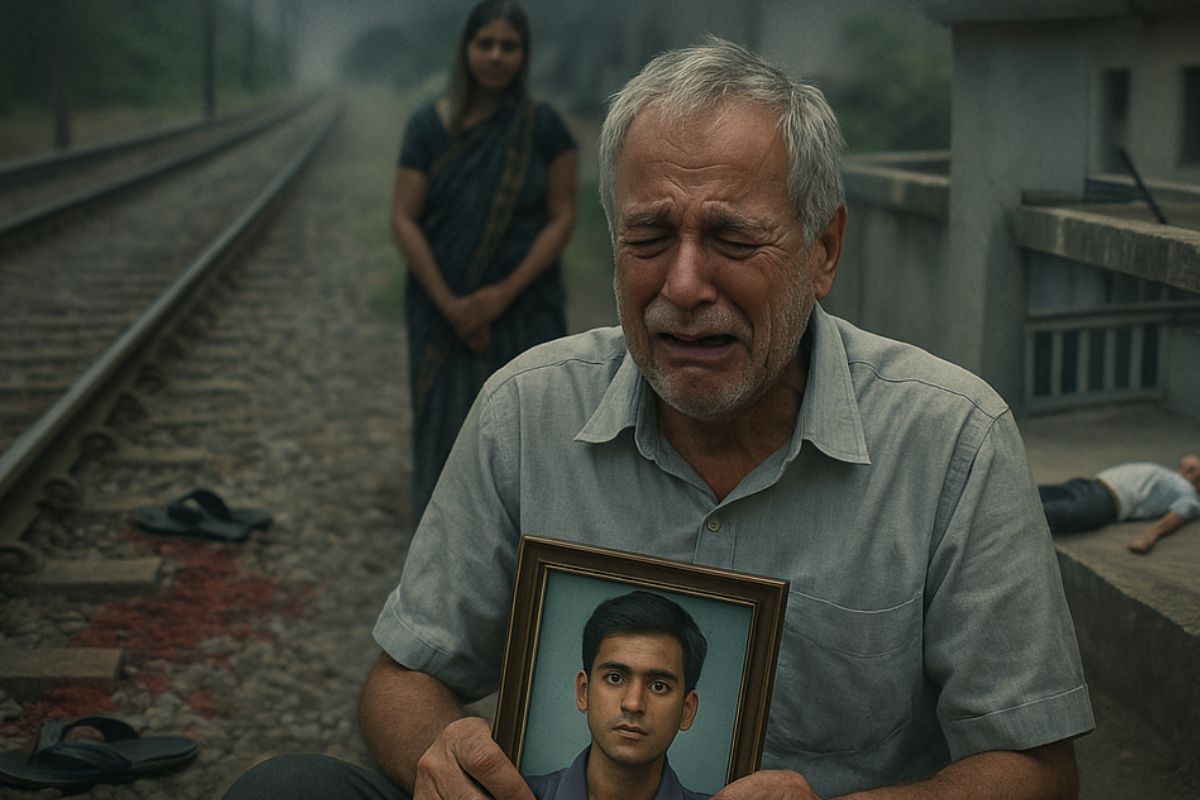 ट्रेन की चपेट में आने से बेटे की मौत… सदमे में छत से गिरा पिता, गर्दन की हड्डी
टूटी; मौत