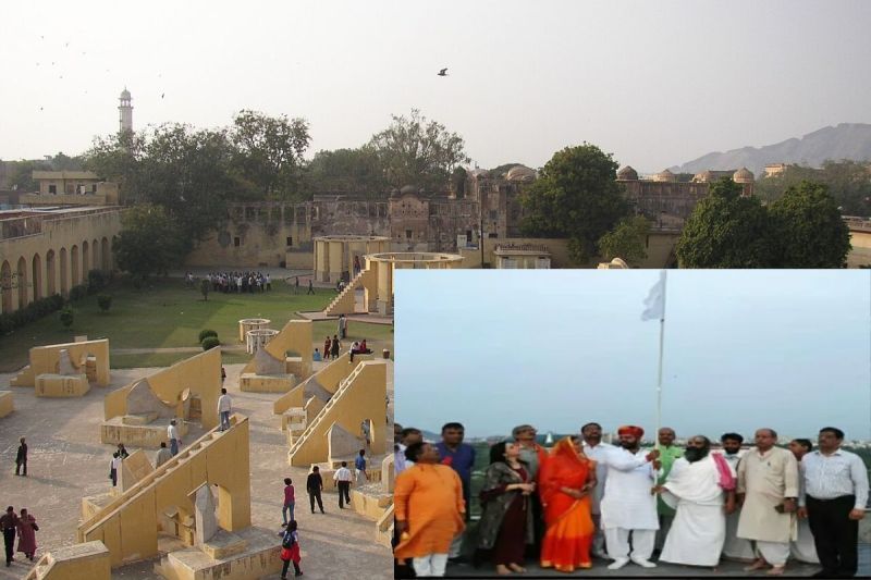 जयपुर में विश्व धरोहर जंतर मंतर पर वायु परीक्षण आज, पत्रिका फोटो